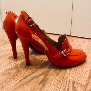 Chloe Red Pumps